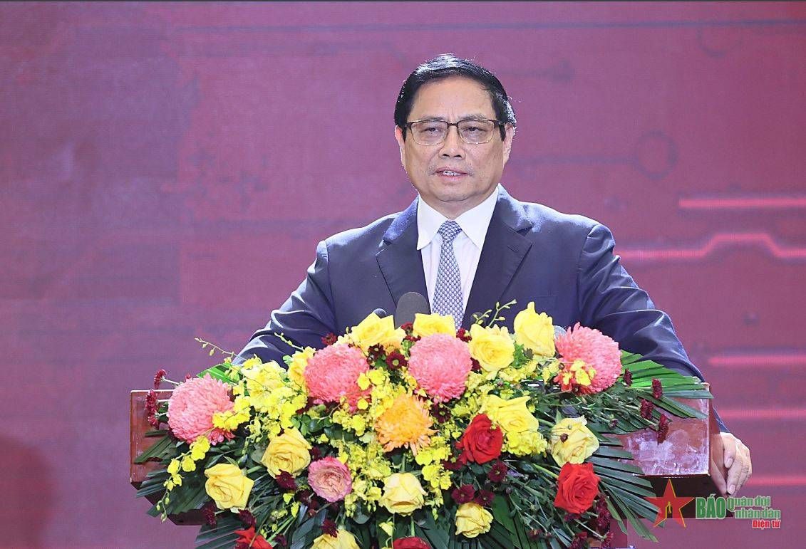 Thủ tướng Chính phủ Phạm Minh Chính phát biểu tại Ngày Chuyển đổi số quốc gia năm 2023