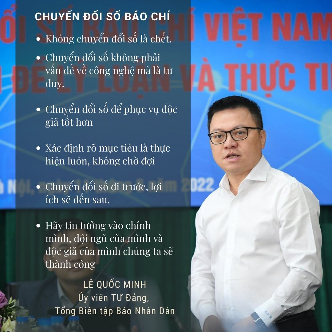 Sự khác nhau giữa chuyển đổi số báo chí và tin học hóa?
